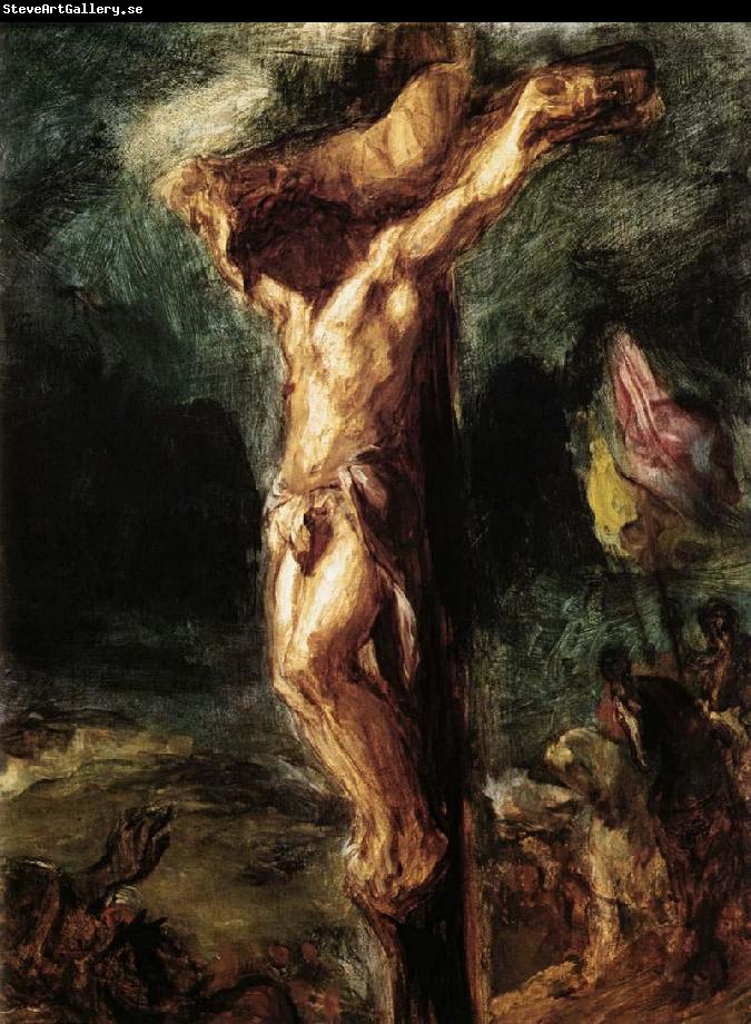 Eugene Delacroix Christ on the Cross